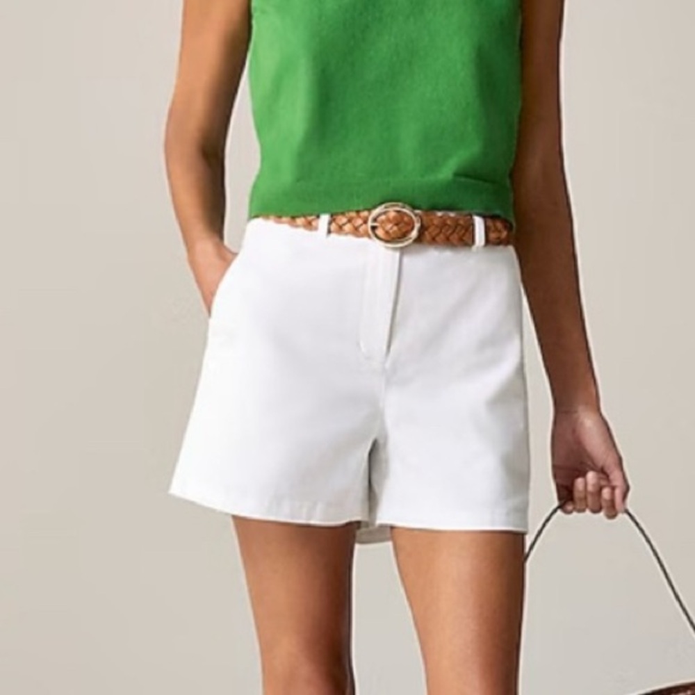 J. Crew Heritage Chino Short in White NWT